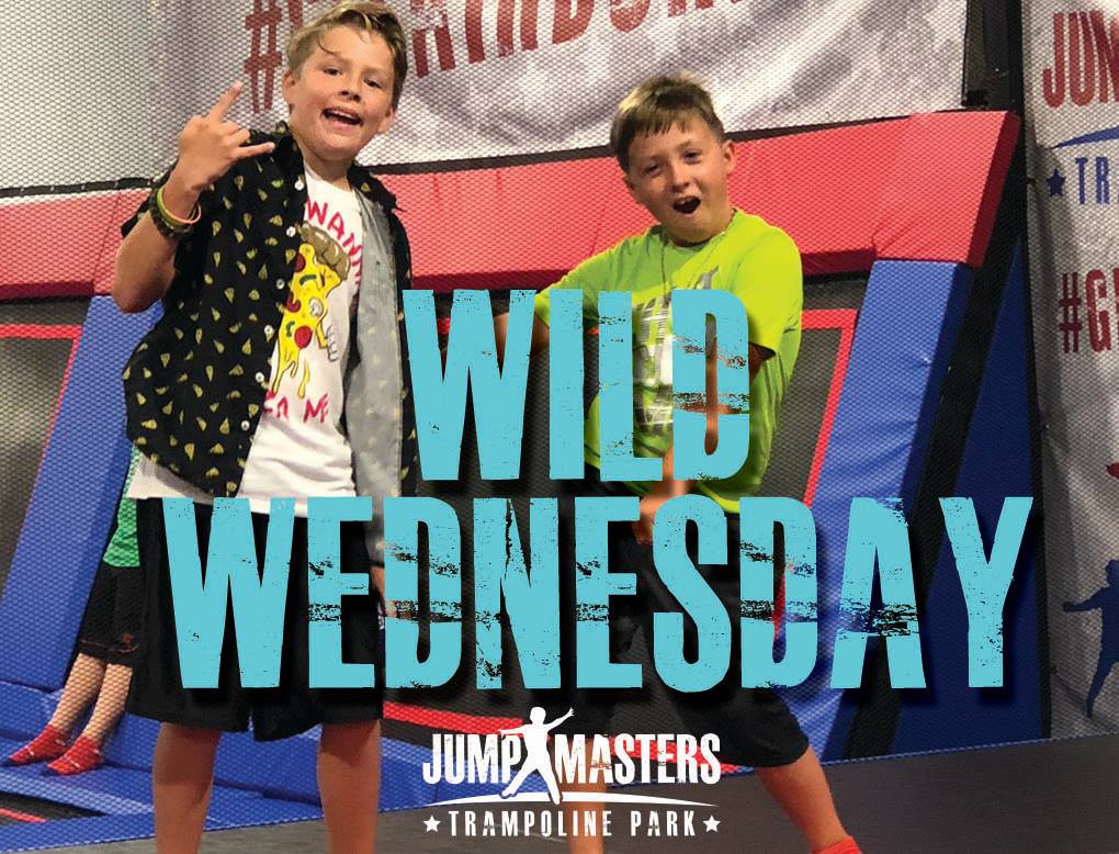 Wild Wednesday at Jumpmasters Trampoline Park Outer Banks