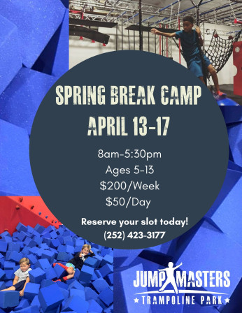 Spring Break 2020 Flyer
